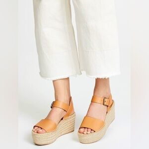 Soludos Minorca High Platform Espadrille Wedge Sandal 6.5 / Good condition